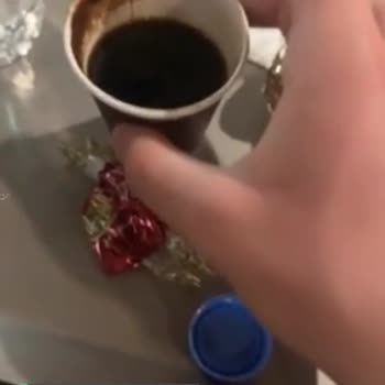 Kahve Dünyası Türk Kahvesinin Karton Bardakta Verilmesi