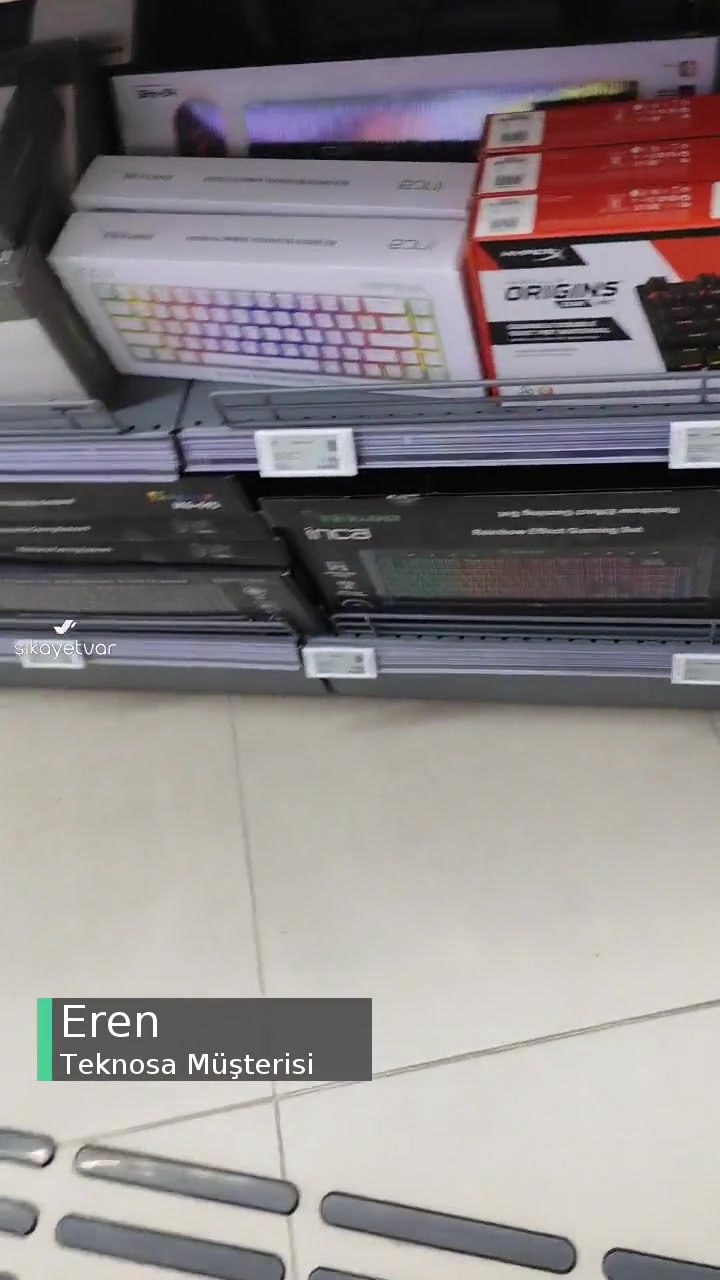 Teknosa Şubede Etiket Yanlışlığı! videonun kapak resmi