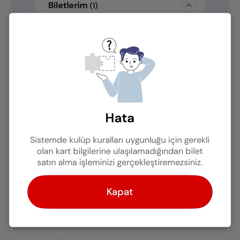 Passo Kartı Sorunu Maç Bileti Alımını Engelliyor