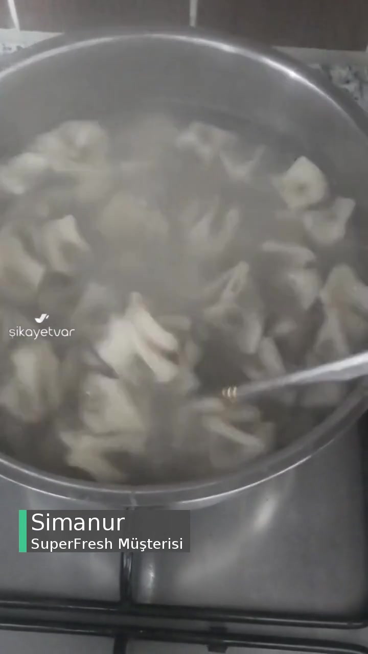 Superfresh Marka Mantı Bozuk Çıktı! videonun kapak resmi