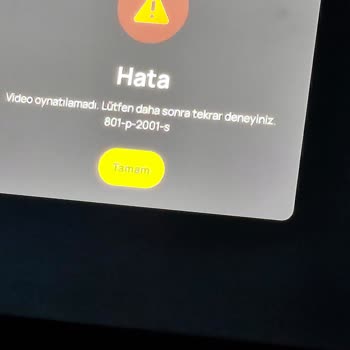 Turkcell TV+ Uygulamasında Sürekli Hata Kodu Ve Yayın İzleyememe