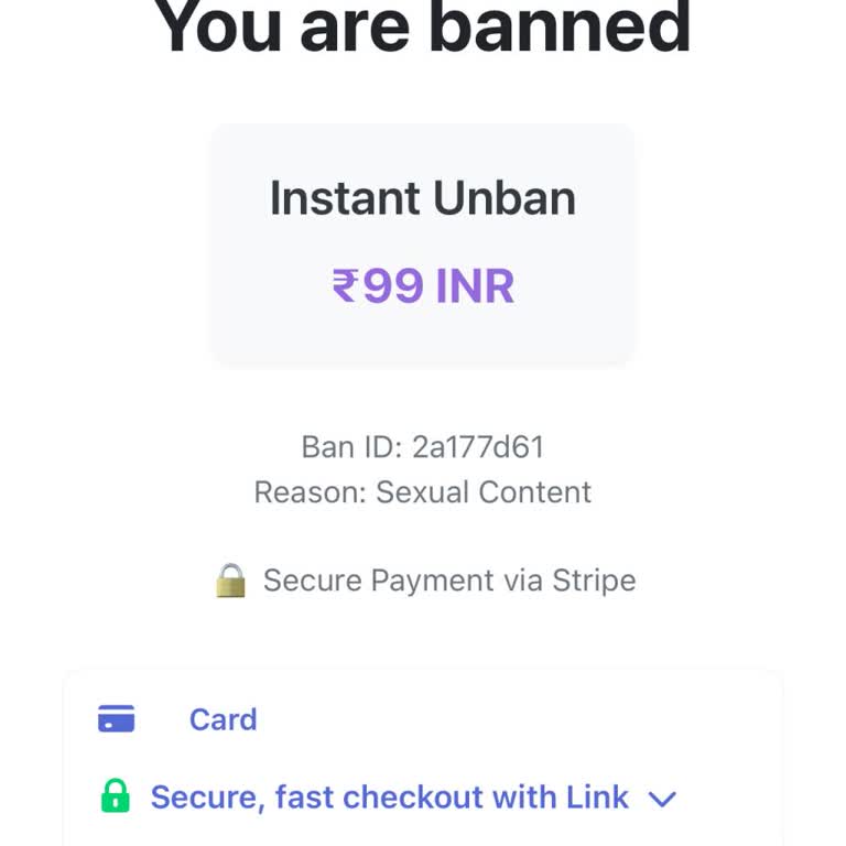Umingle Account Banned After Entering Incorrect Age