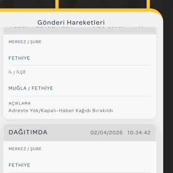 PTT Kargo Tesliminde Yanlış Kayıt Ve Bilgilendirme Eksikliği