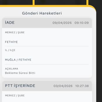 PTT Kargo Tesliminde Yanlış Kayıt Ve Bilgilendirme Eksikliği