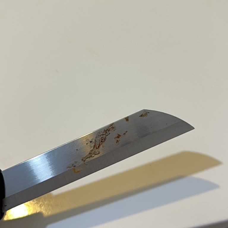 Pirge Pratik Bıçağında Hızlı Paslanma Sağlık Riskine Dönüştü