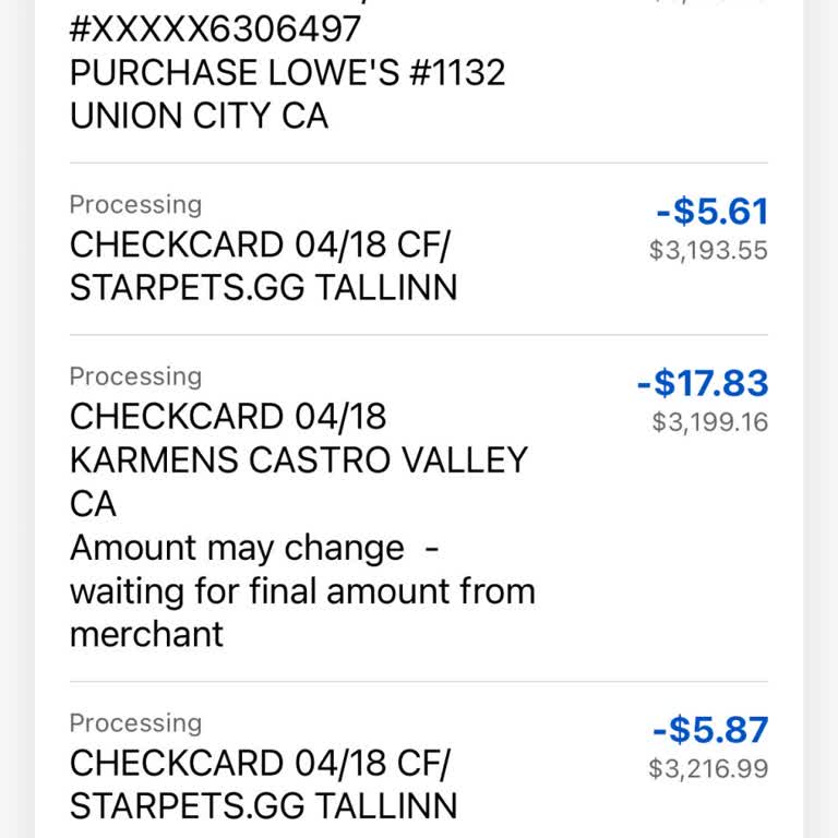 I Face Unauthorized Starpets.GG Charges on My Visa Debit Card