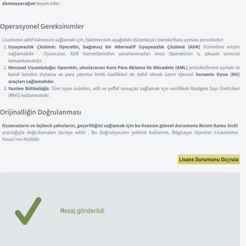 Goldengateroyalbet’te Sahte Lisans Ve Ödenmeyen 11.600 TL