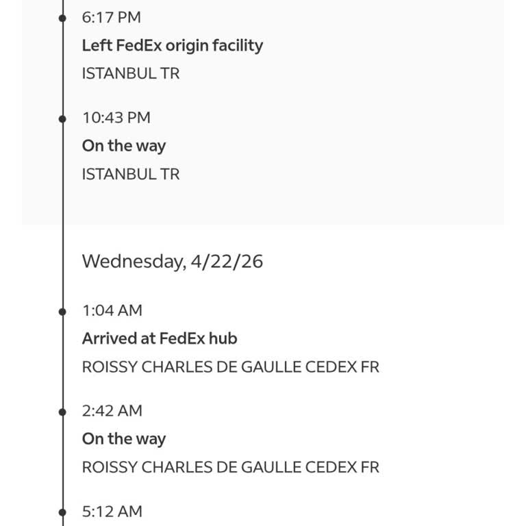 FedEx Belgemi Tunus’a Ulaştıramıyor, Gecikme Ve İletişimsizlik