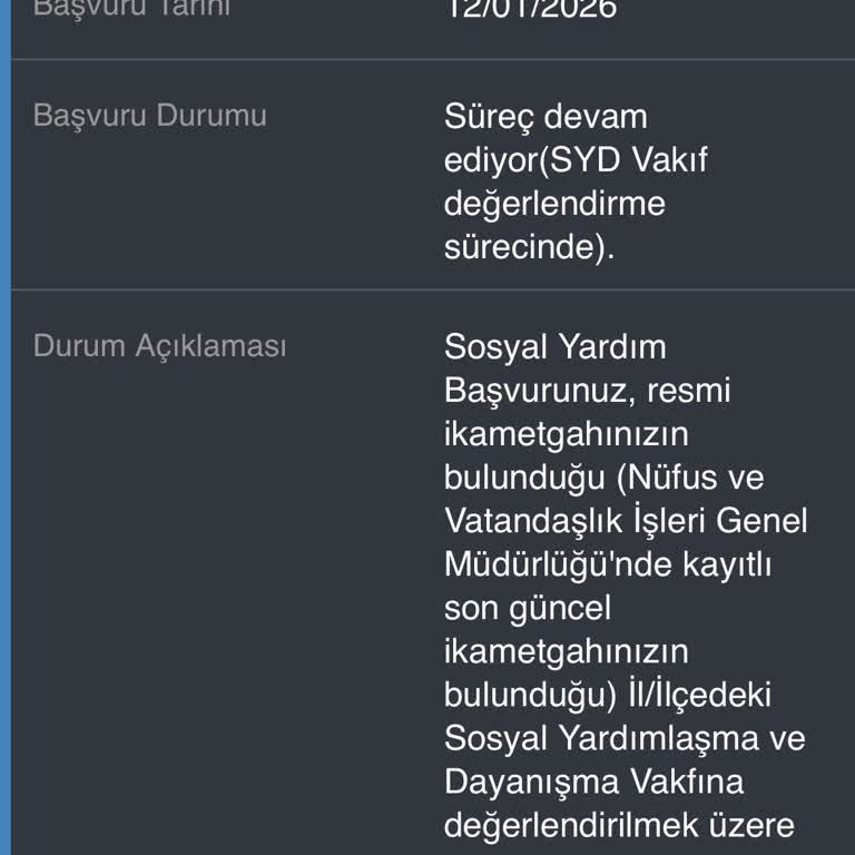 Küçükçekmece Sosyal Yardımlaşma Ve Dayanışma Vakfı Şikayeti