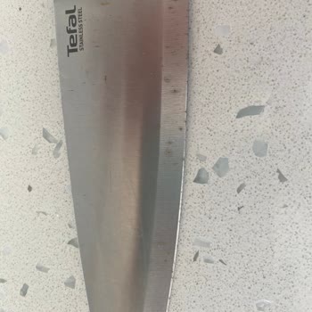Tefal Paslanmaz Çelik Bıçağın Paslanması