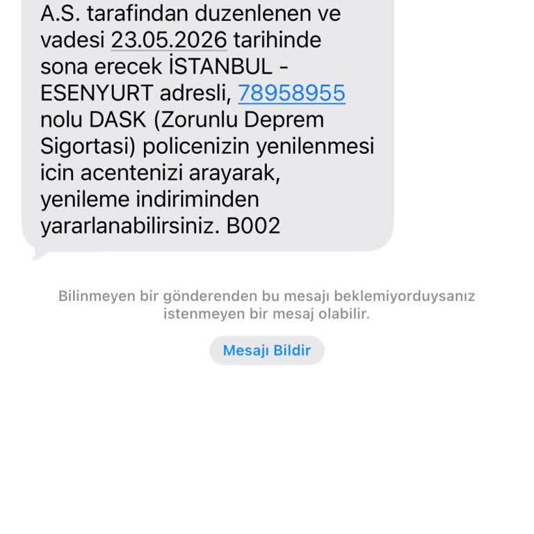 Hepiyi Sigorta İzinsiz Pazarlama SMS’leri Ve Kişisel Veri İşleme Şikayeti