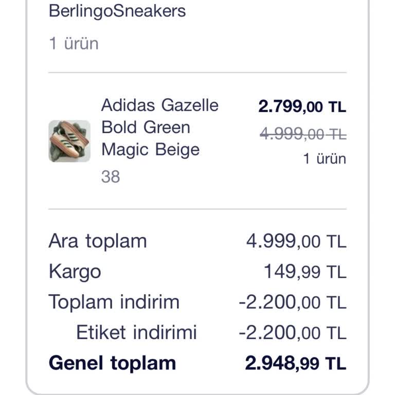Yanlış Numara Gönderilen Berlingo Sneakers İçin İade Ve Ücret İadesi Talebi