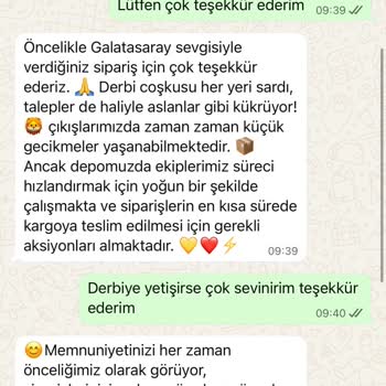 Kargoya Verilmeyen Galatasaray Forması Ve Yetersiz Müşteri Hizmetleri