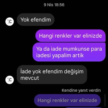 Sipariş Edilen Ayakkabı Gönderilmedi Ve İade Talebi Reddedildi