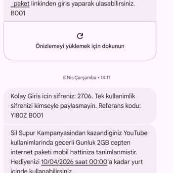 Haftalık İnternet Hakkı Yok, 20GB Paketim Çabucak Bitiyor