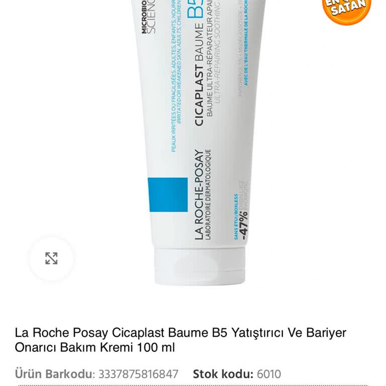 Hasarlı Ambalajlı La Roche-Posay Ürünü Ve Cevapsız İletişim