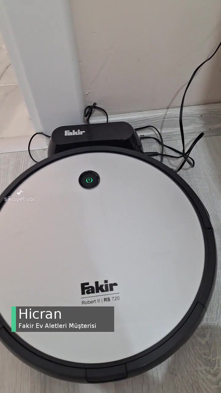 Fakir RS720 Robot Süpürge Hüsranı! videonun kapak resmi