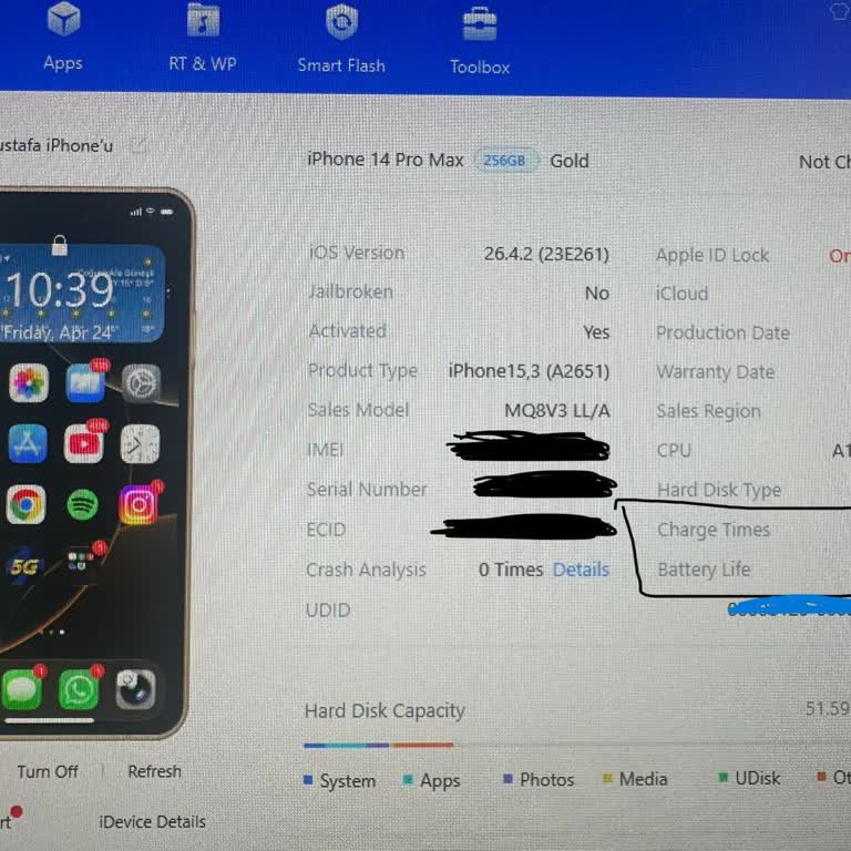 Getmobil'den Yenilenmiş İPhone 14 Pro Max'ta Pil Sağlığı Manipülasyonu Ve Tazminat Talebi