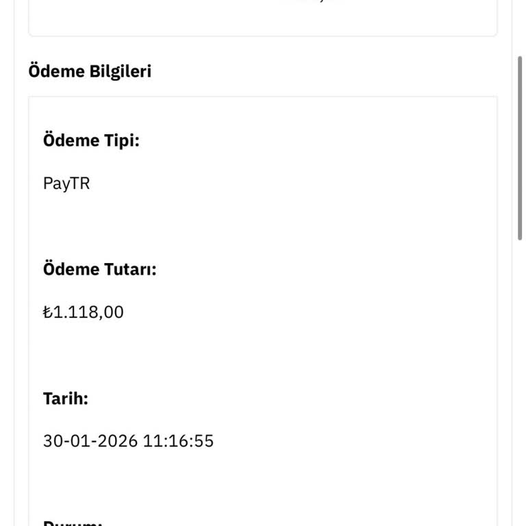 Ödediğim Trikolar Gönderilmedi, İade Hâlâ Beklemede