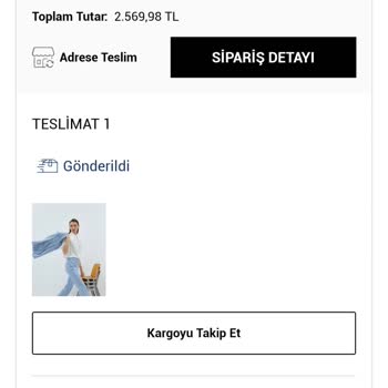 Teslim Edilmeyen Koton Siparişi İçin 2.569 TL İade Talebi