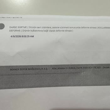 Skechers Kız Çocuk Ayakkabısında Hızlı Deformasyon Ve Boyner'in Red Cevabı