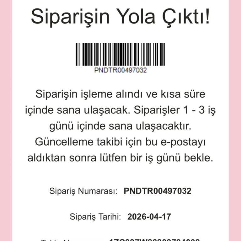 Pandora Siparişimin Teslimatı Gecikiyor Ve Müşteri Hizmetleri Cevap Vermiyor