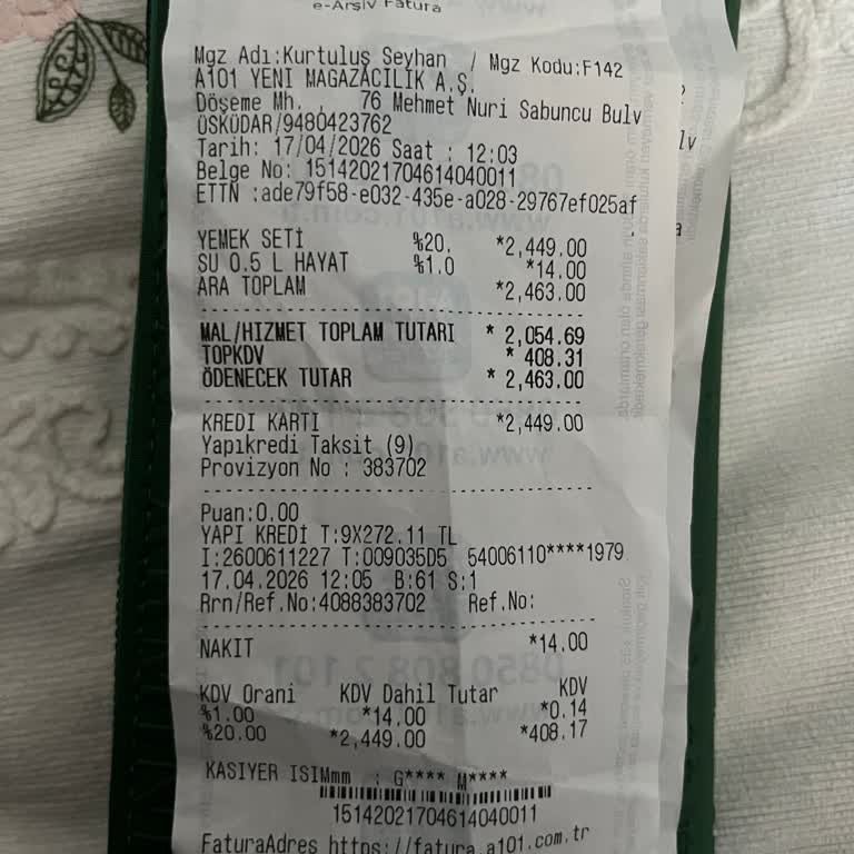 A101’de Çifte Çekim Ve İade Gecikmesi