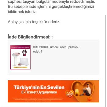 Defekt Ürün, Faturasız Garanti Reddi Ve Çelişkili Müşteri Hizmetleri Nedeniyle Tam İade Talebi