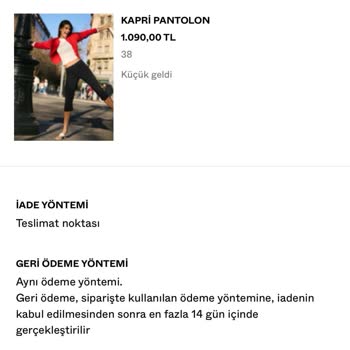 Bershka'dan 14 Gün Süren İade Gecikmesi Ve Müşteri Hizmetlerinden Cevapsızlık