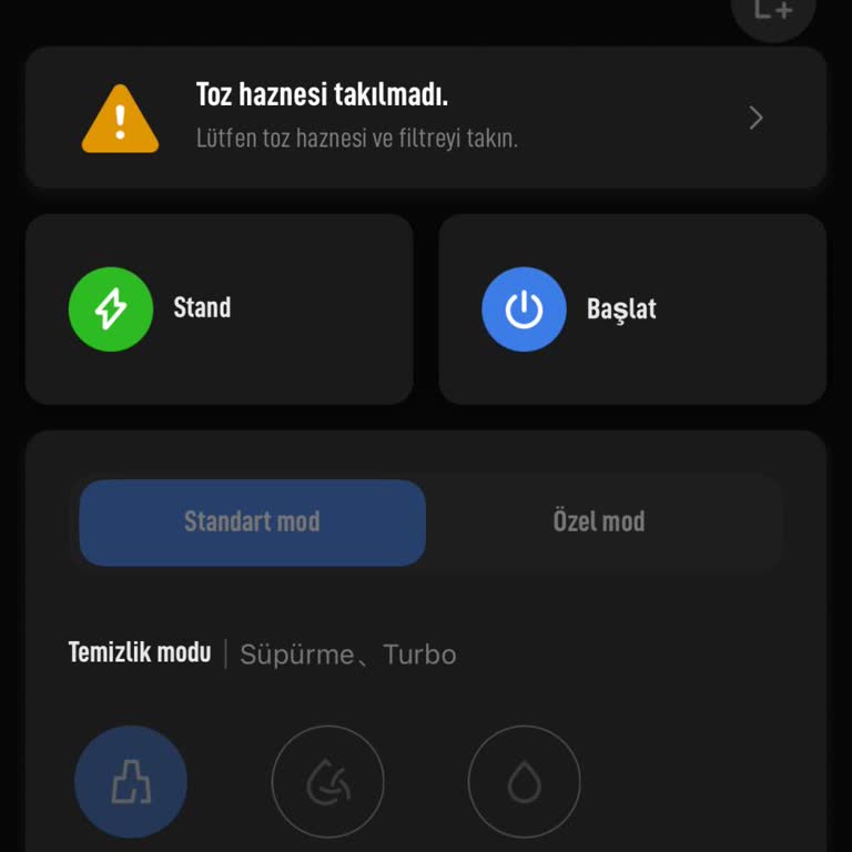 Xiaomi Yetkili Servis | Evofone Akıllı Süpürgemde Silme Aparatı Ve Toz Haznesi Görmeme Sorunu