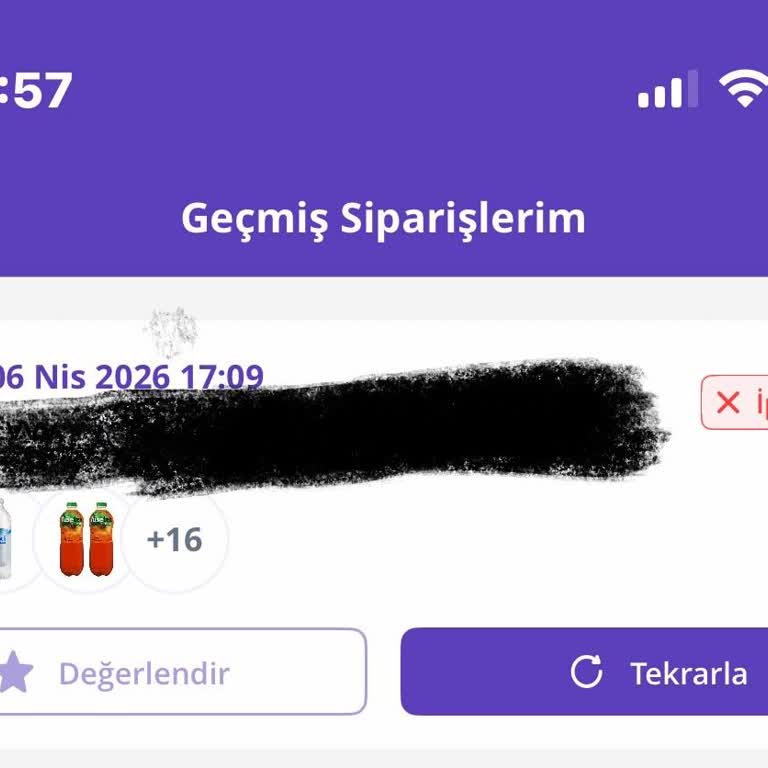 Getir'de İptal Edilen Siparişin 3.054 TL İadesi Haftalarca Gecikiyor