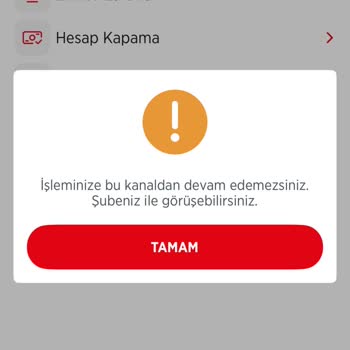 Kredi Borcunu Ödedim, Ama Vadesiz Hesap Ve KMH Limitim Mobilde Kapatılamıyor