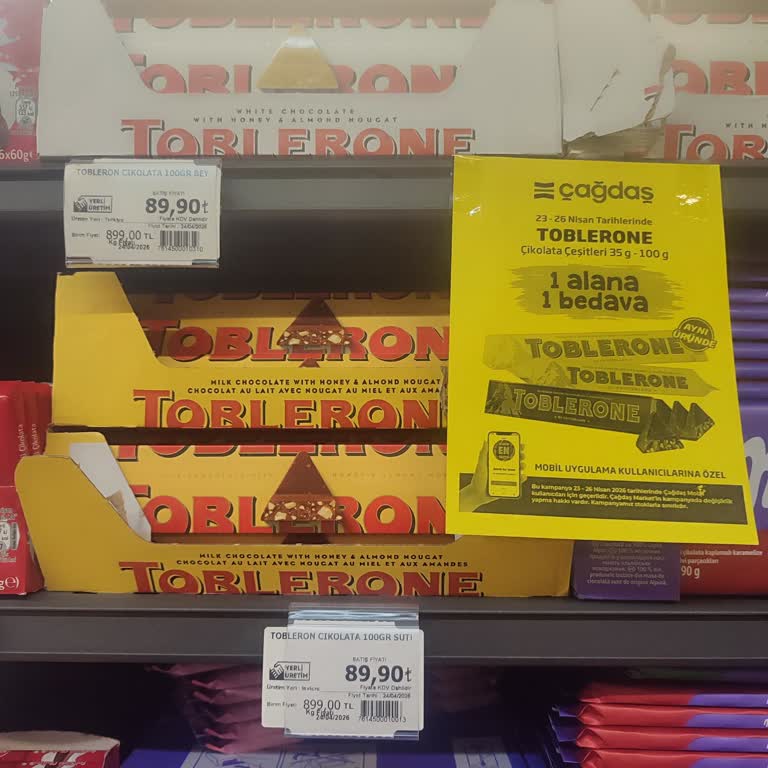 Kampanyalı Çikolata Fiyatı Çifte Çıktı, Personel Suçlayıcı Üslubu Şikayet Ediliyor