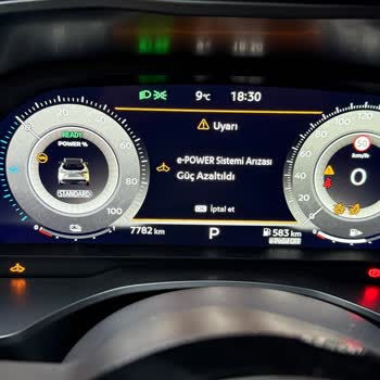 Nissan Qashqai'de Sürekli Power Sistemi Arızası Ve Değişim Talebi
