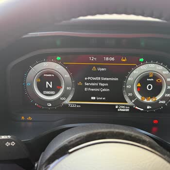 Nissan Qashqai'de Sürekli Power Sistemi Arızası Ve Değişim Talebi