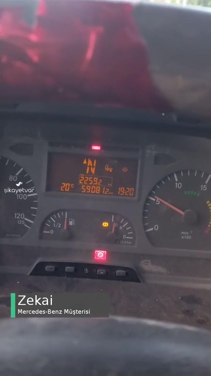 Mercedes-Benz 1840 Vitese Geçmiyor videonun kapak resmi