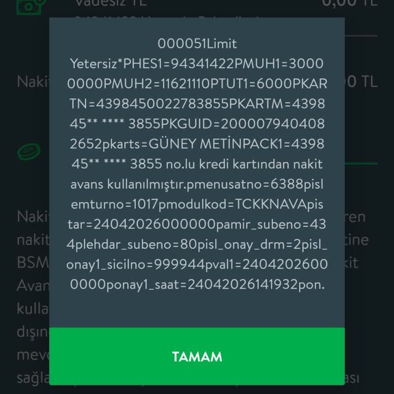 Ödenmiş Borç Üzerine Kart Blokesi Ve Açıklama Eksikliği