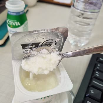 Danone Tikveşli Activia Probiyotik Yoğurt Kıvamı