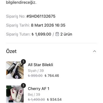 Ayıplı Ayakkabı Ve Kalitesiz Ürün İçin İade Ve Değişim Talebi