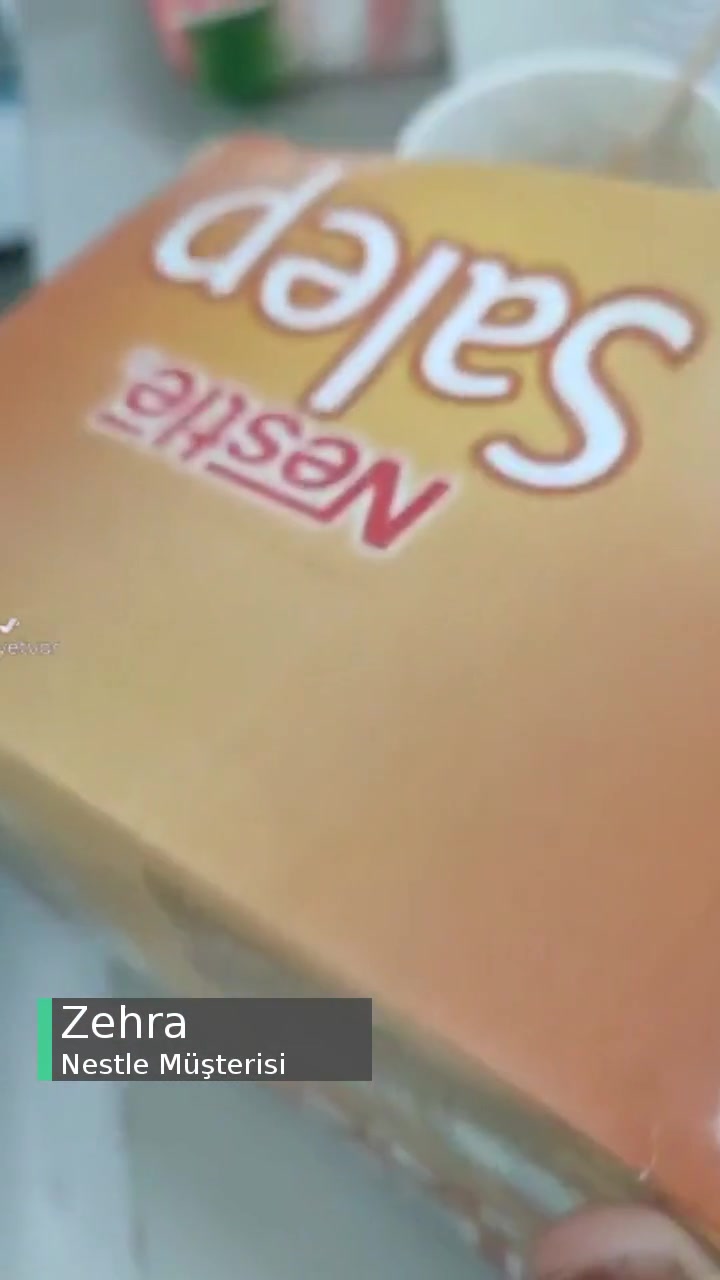 Nestle Bozuk Salep, Tüketilmiyor videonun kapak resmi