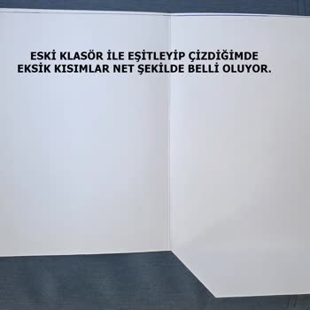 Renk Ve Kesim Hatası Olan Cepli Klasör İçin İade Ve Yeniden Baskı Talebi