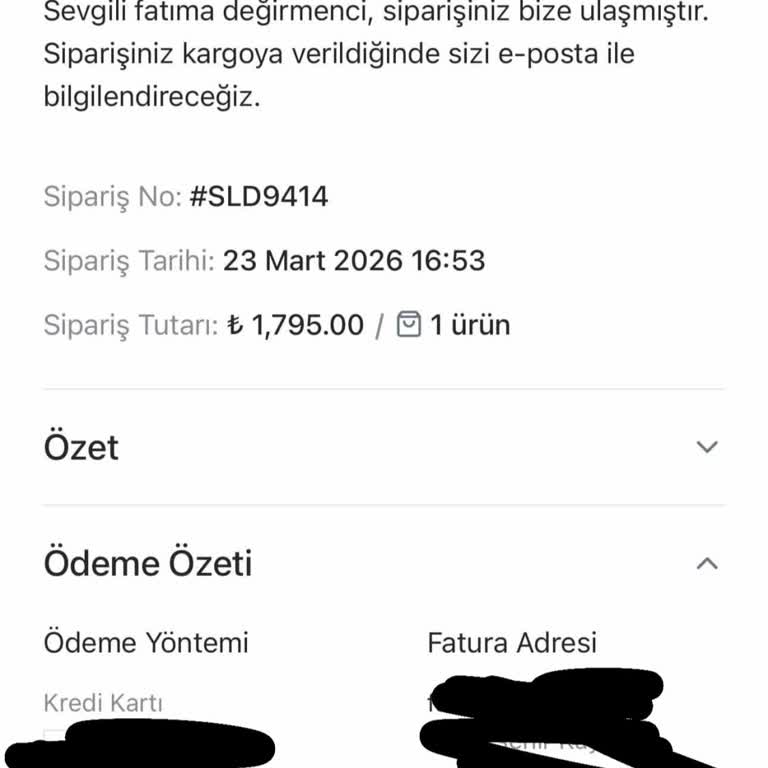 Kargo Bilgisi Alınamaması Ve Ödeme İadesi İsteği