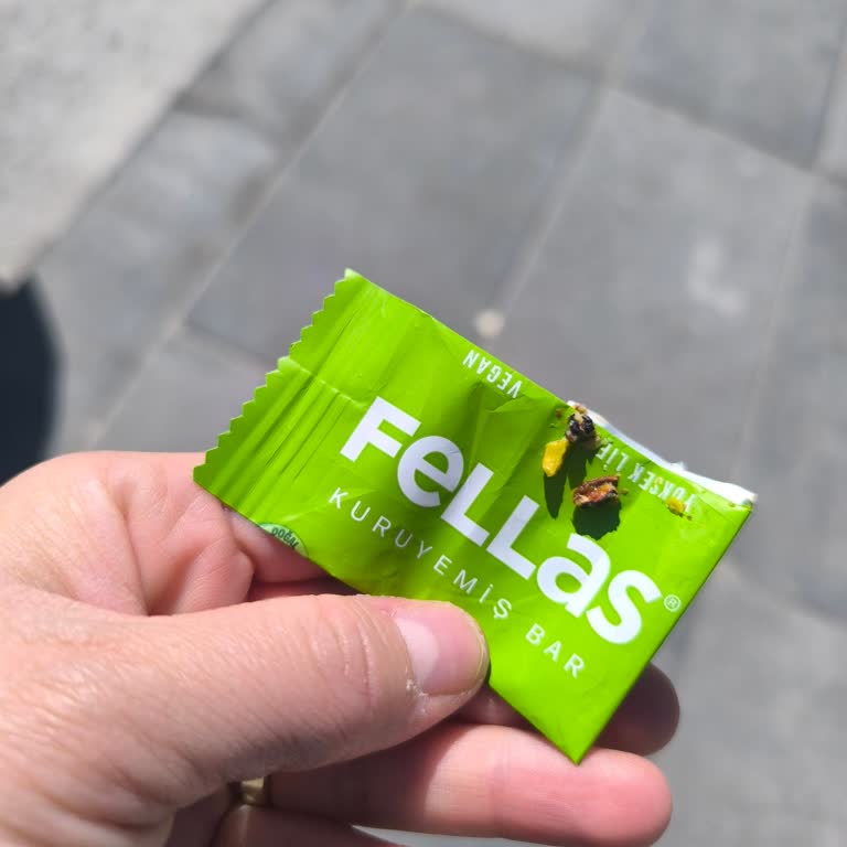 Fellas Antep Fıstıklı Bar’da Kabuk Parçaları Bulunması