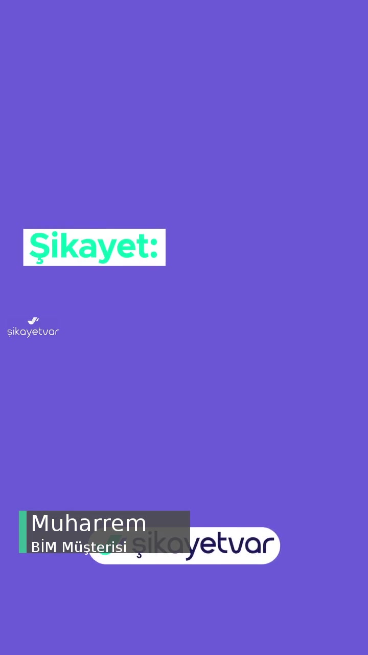 BİM Emin Hamburger Köftesi Sorunu videonun kapak resmi