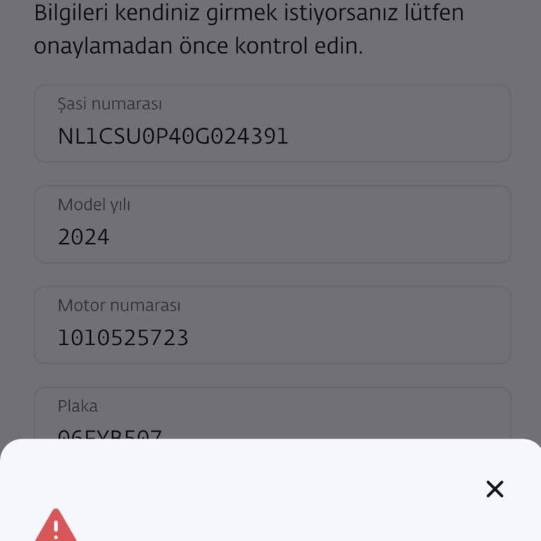 Şasi Numarası Bulunamıyor, Togg Müşteri Hizmetleri Çözüm Sunmuyor