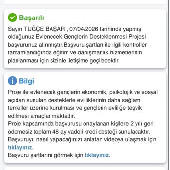 Nikah Tarihim Yaklaşıyor, Destek Başvurusu Sonuçlanmıyor