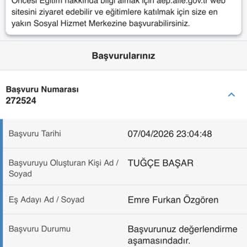 Nikah Tarihim Yaklaşıyor, Destek Başvurusu Sonuçlanmıyor