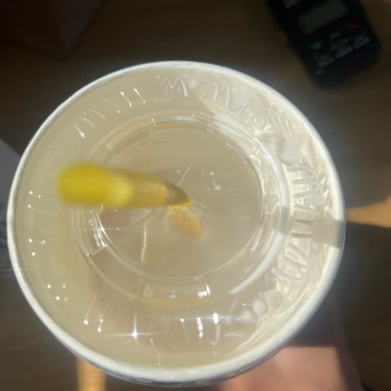 McDonalds Etlik Şubesinde Yanlış Milkshake Teslimatı