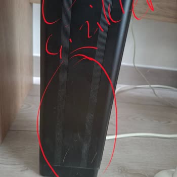 Özensiz Paketleme Sonrası Hasarlı Elektrikli Bisiklet