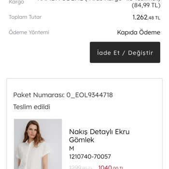 Yeni Sezon Gösterimi Yanıltıcı, Etiket Fiyatı Uyuşmazlığı Ve Tam İade Talebi